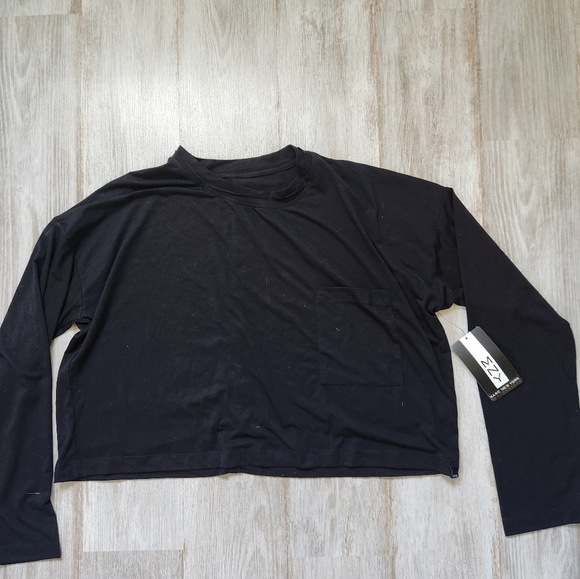 NWT Marc New York MNY Performance Shirts Cropped Black Blue Lot of 2 Sz XL - Picture 2 of 13